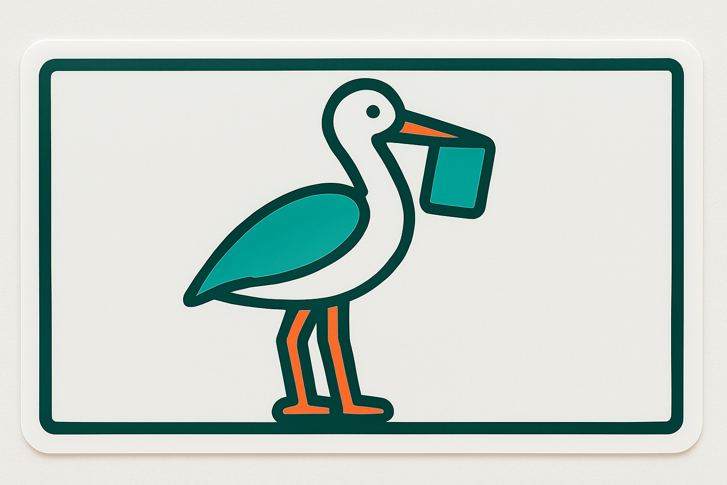 2x1 Inch Rectangle Custom Sticker Printing